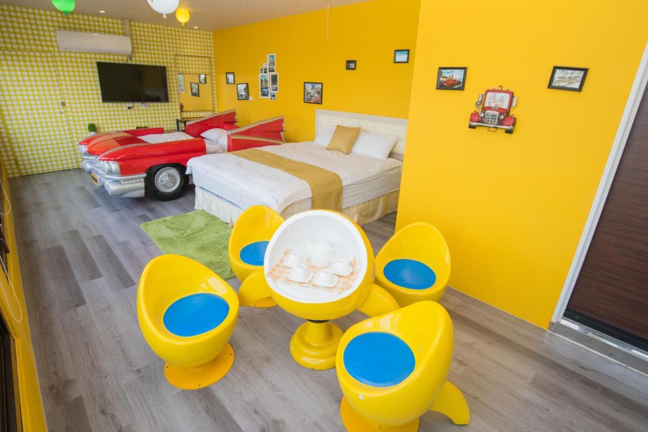 Ferienwohnung Rainbow Hill House彩虹山舍 Shigang Exterior foto