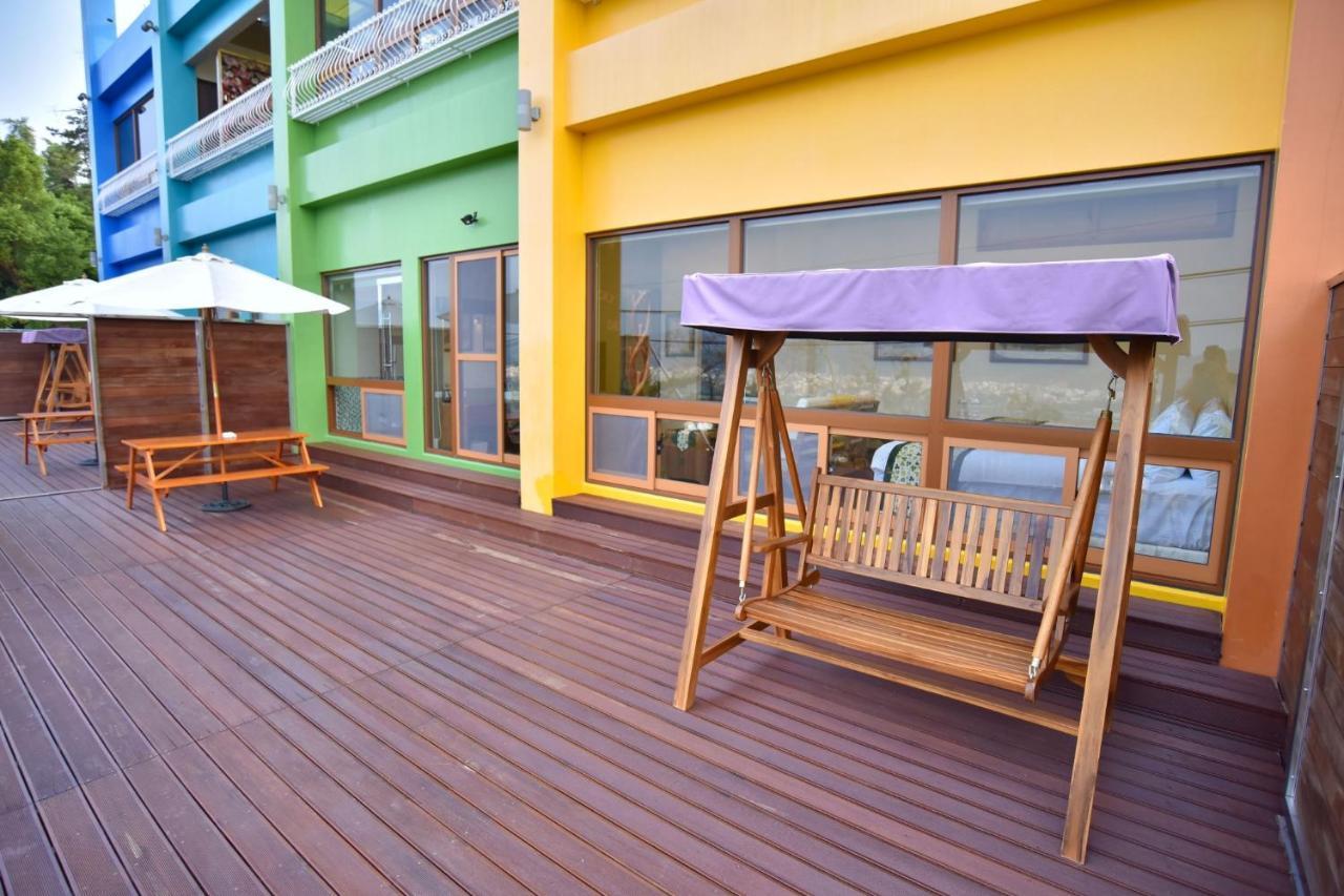 Ferienwohnung Rainbow Hill House彩虹山舍 Shigang Exterior foto