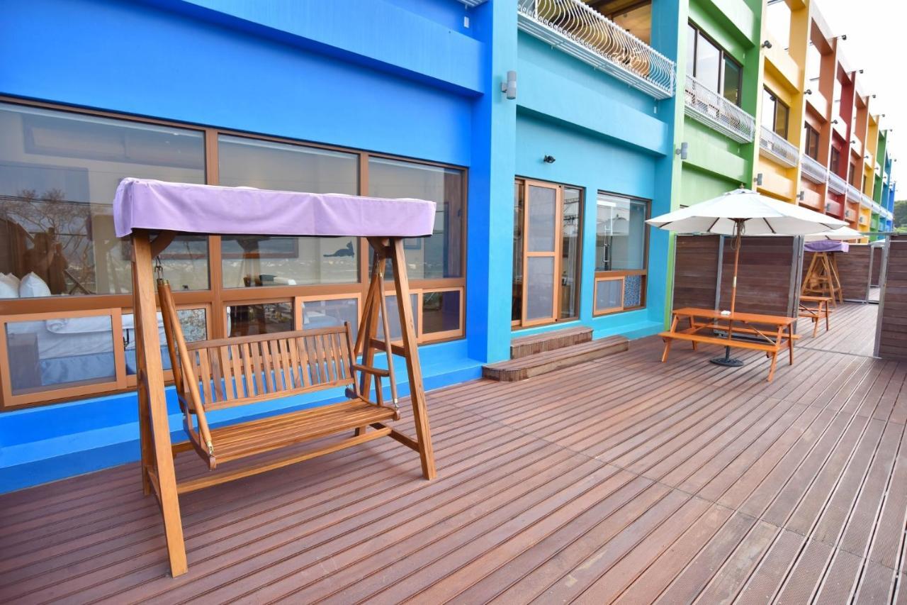 Ferienwohnung Rainbow Hill House彩虹山舍 Shigang Exterior foto